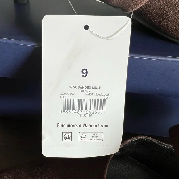 Scoop Brown Suede Pointed Mule with Low Kitten Heel - Picture 2 of 5